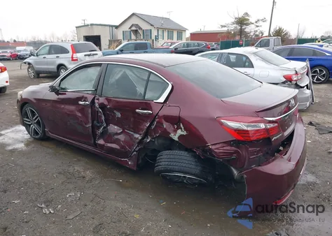 2017 Honda Accord Sport Se from USA, damaged, VIN 1HGCR2F17HA192796